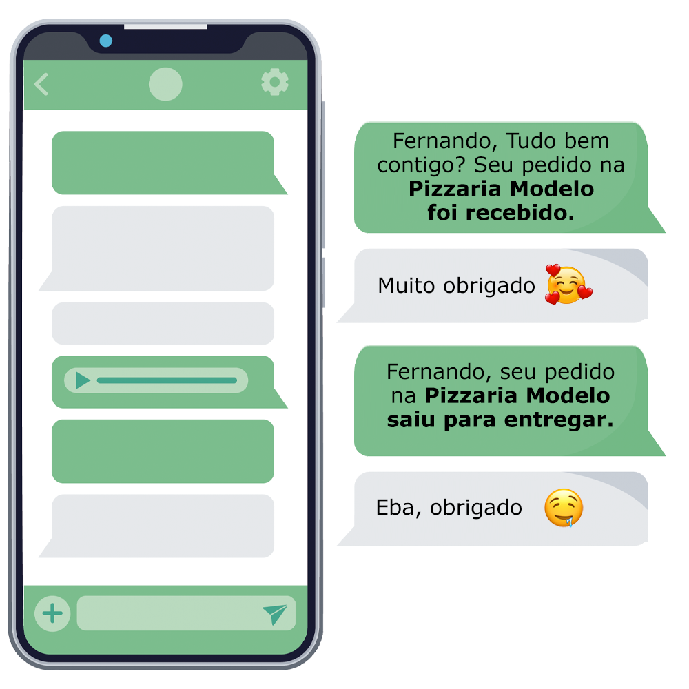 Notificações Delivery Já